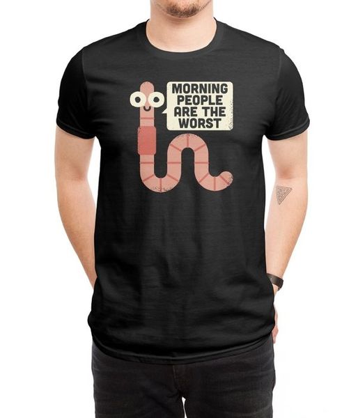 

new men casual printed t shirt for the birds short sleeve t-shirts tee