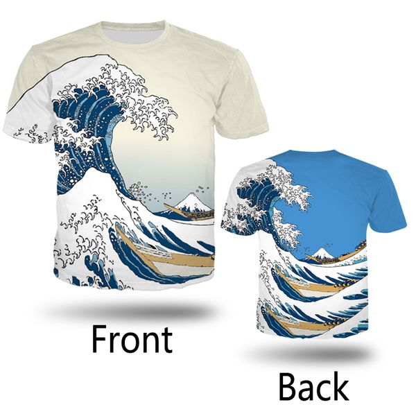 

hx t waves printing men fashion hop shirts waves t shirt harajuku hip the 3d beach design streetwear tshirt hx620 coxwj