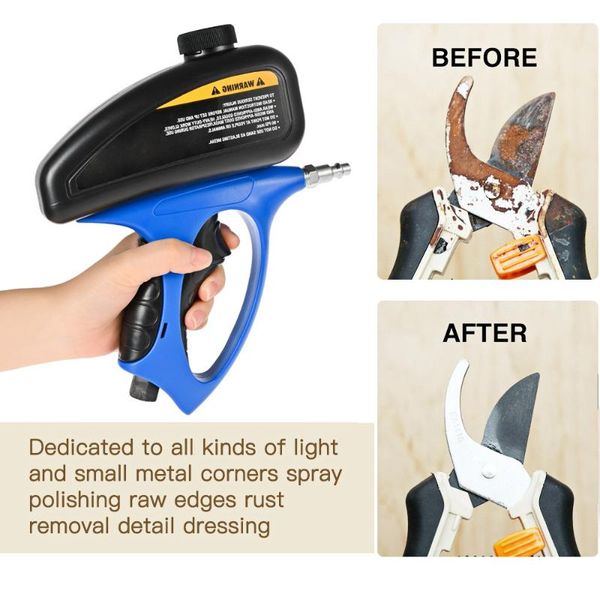 

anti-rust sandblaster handheld pneumatic sand blasting machine portable small nozzle pneumatic sandblasting spray gun