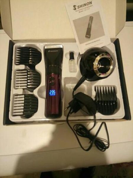 

3 modes men led display professional 3 modes men led display professio dual charging method hair cutter machine hair trimmer charging base