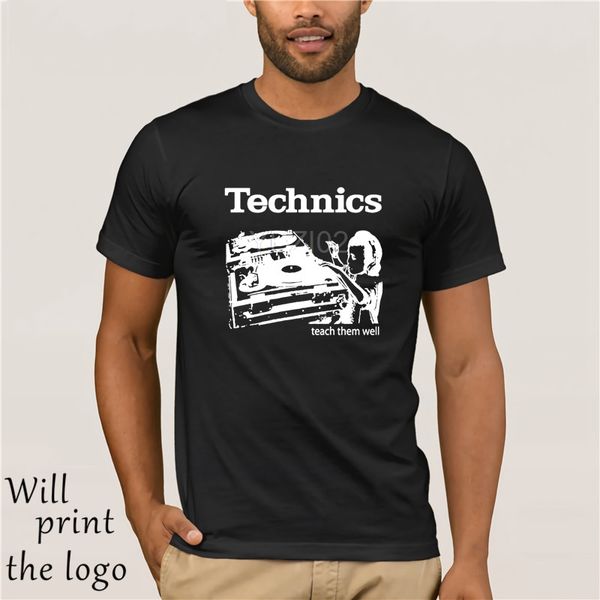 

t-shirt mens technics vintage nieuwe collectie groothandel hiphop t-shirt casual lange mouwen voor mannen plus size
