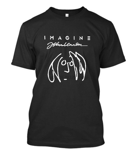 

новый imagine джона леннона с коротким рукавом футболка мужская размер s - 3xl streetwear смешной футболочку