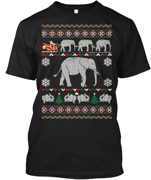

men t shirt elephant animal christmas sweater funny women t-shirt