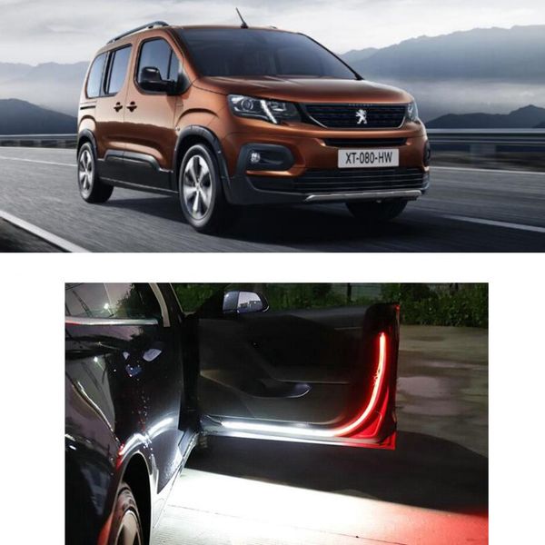 

led car openning door warning light for 405 408 5008 605 607 806 807 expert rcz 1007 106 107 108 partner rifter