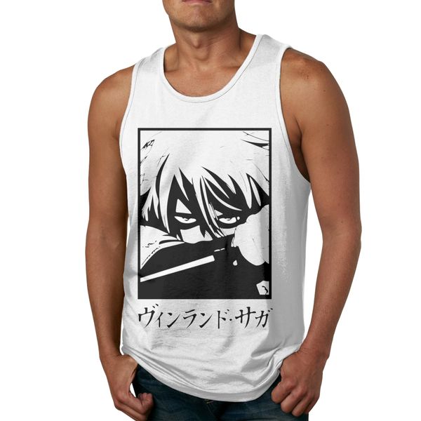 

great cottonvinland saga thorfinn summer 2020 new round collar tank top