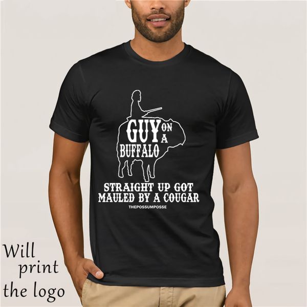 

guy on a buffalo tshirt straight up got mauled by a cougar