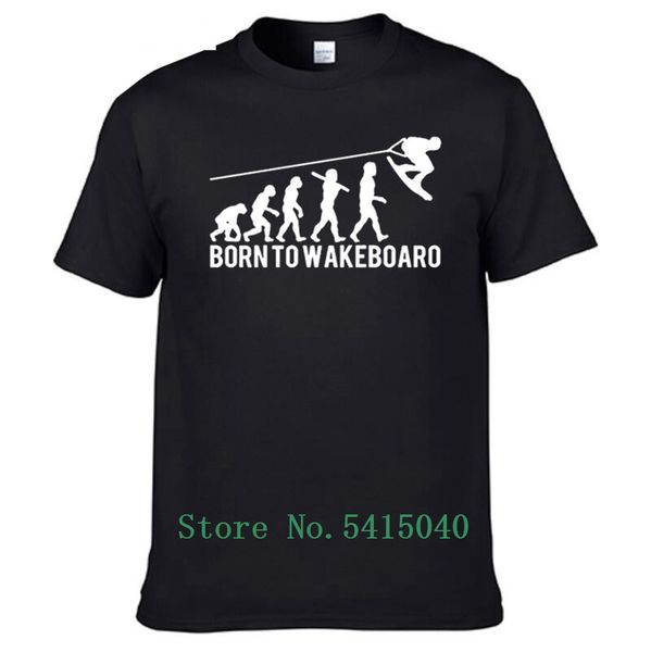 

мужчины 100% хлопок tshirt день благодарения born to вейкборд evolution тис рубашка мужчины мужчины с коротким рукавом футболки топы