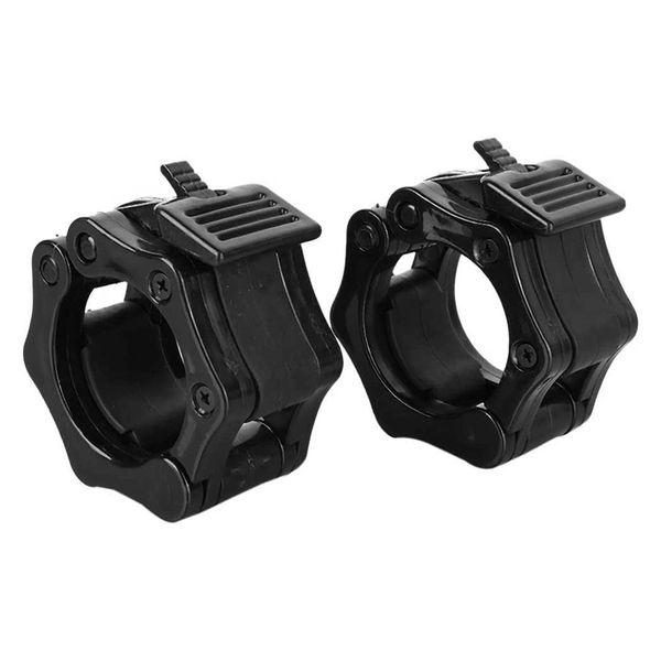 

barbell clamps abs locking collars clamp olympic standard dumbbell clips weightlifting tool for 1 inch barbells