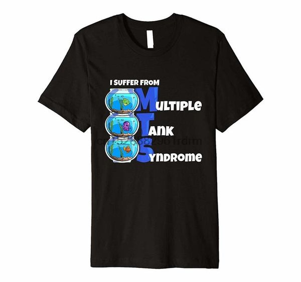 

clothing aquarium t shirt multiple tank syndrome fishkeeper gift