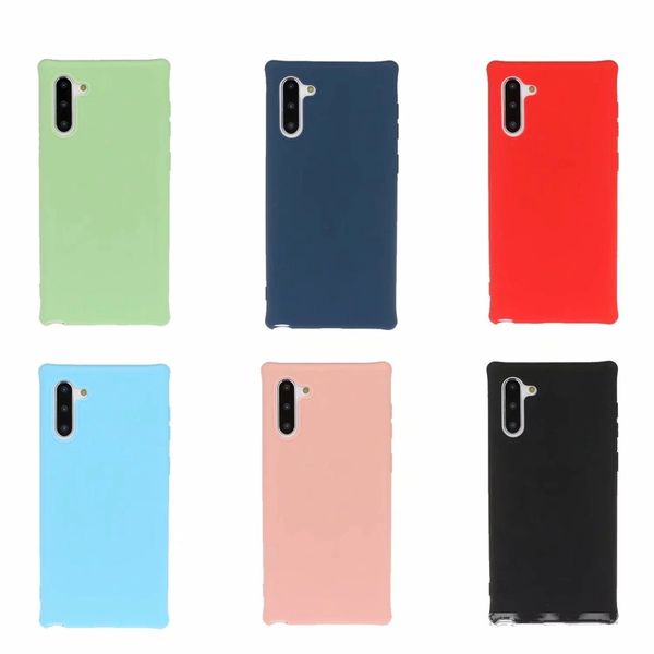

shockproof slim matte soft tpu case for samsung galaxy s10 s10 s10e a70 a50 a40 a30 a20 a10 ultra thin plain luxury phone cover back coque