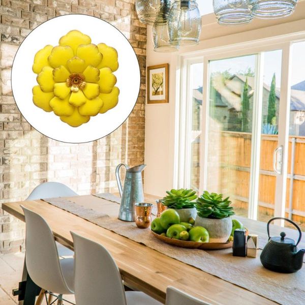 

1pc home decor metal creative elegant flower art decor for bedroom office