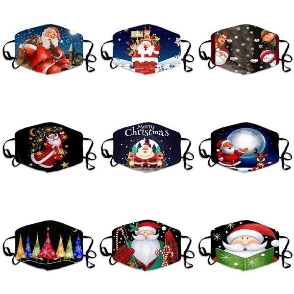 

durable prective face mask lattice printing anti spittle splash sunshade mouth masks dustproof earloop#692, Black