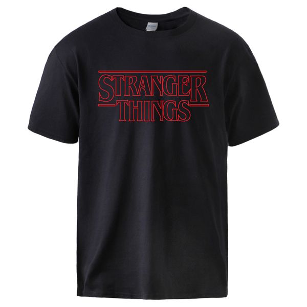 

stranger things t shirt man summer cotton short sleeve t shirts male casual tee 2020 man sportswear tracksuit tee