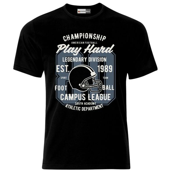 

play hard american football harajuku streetwear shirt menship t-shirt