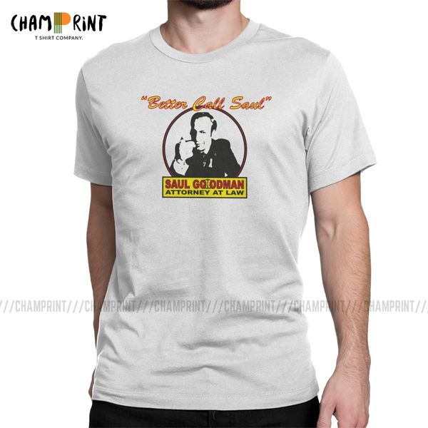 

better call saul t-shirts men goodman drama legal tv series 2019 fashion funny 100% cotton tee shirt big size clothes