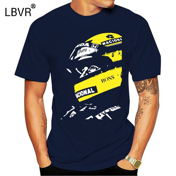

ayrton senna helmet poster t shirt hip hop hilarious customize summer funny t shirts funny size s-3xl original