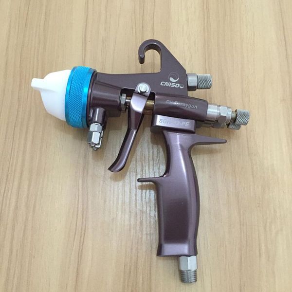 

sat1202 polyurethane spray coating pneumatic paint guns automotive painting car wheel covers silver mirror chrome plate paint