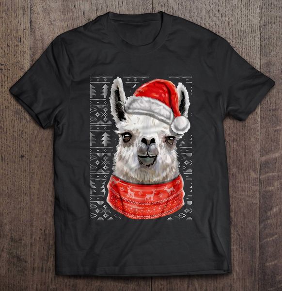 

men t shirt llama christmas sweater women t-shirt