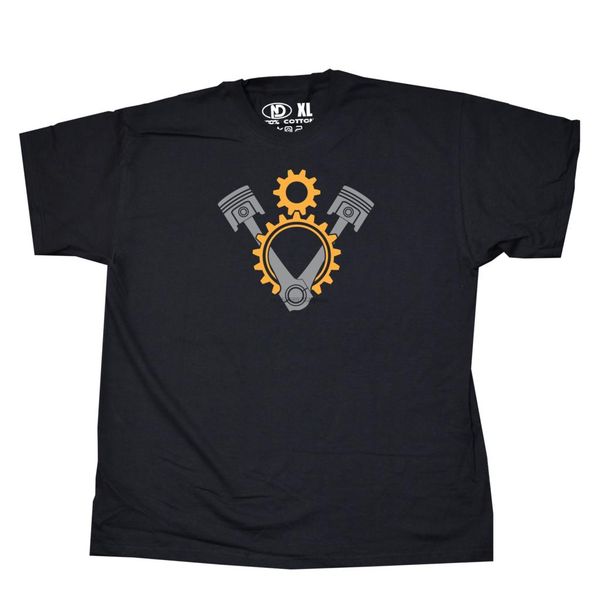 

v8 engine pistons and gears symbol t shirt men t shirt