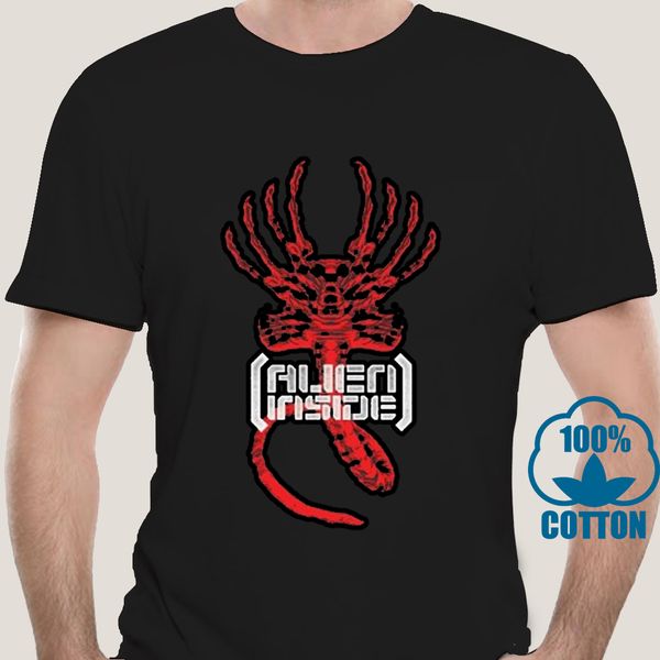 

0351d alien chestbuster facehugger ellen ripley tee t-shirt mens summer style casual wear tee shirt