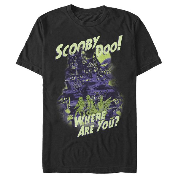 

scooby doo haunted house mens graphic футболка naruto футболка camisas hombre