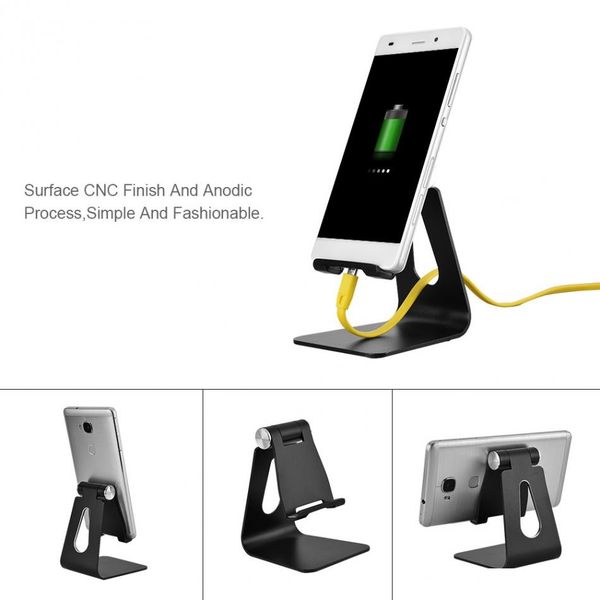 

vife phone holder universal mobile phone and tablet pc aluminum alloy desk phone stand holder gps bracket mini holder new