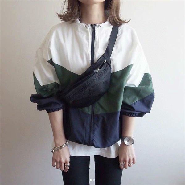 

windbreaker jacket men's 2020 spring and autumn casual jacket men's windbreaker pilot hooded jacket 8771, Black;brown