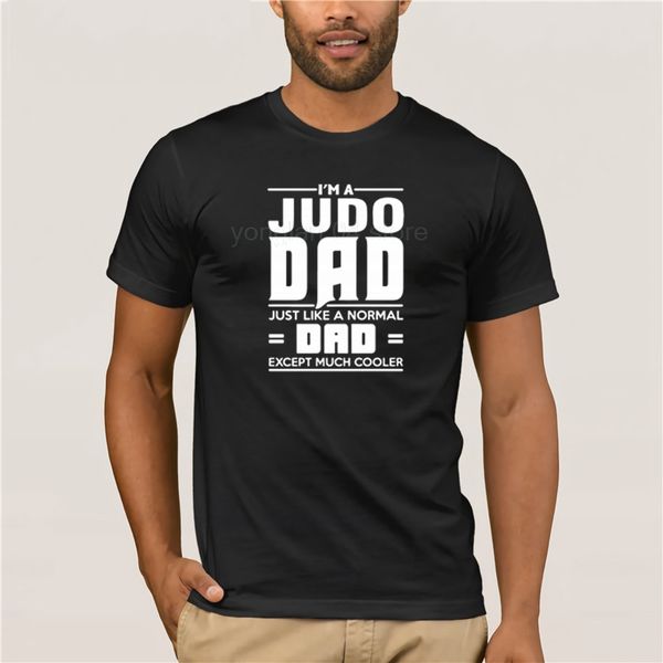 

summer 2019 100% cotton print men s summer o neck judo dad men t shirt fashion