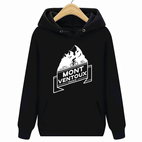 

mont ventoux france black hoodies sweatshirts s-3xl new