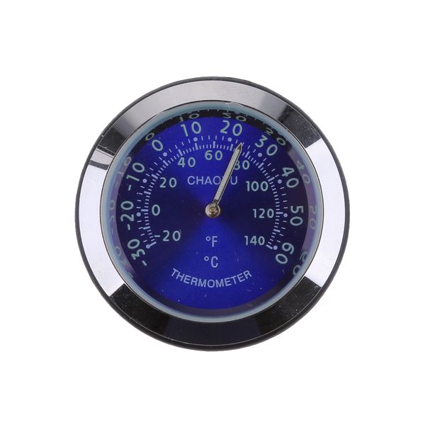 

high-end product mini car thermometer temperature gauge 38x38x15mm new