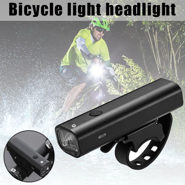 

new bicycle front light headlight night riding usb rechargeable rainproof xd88