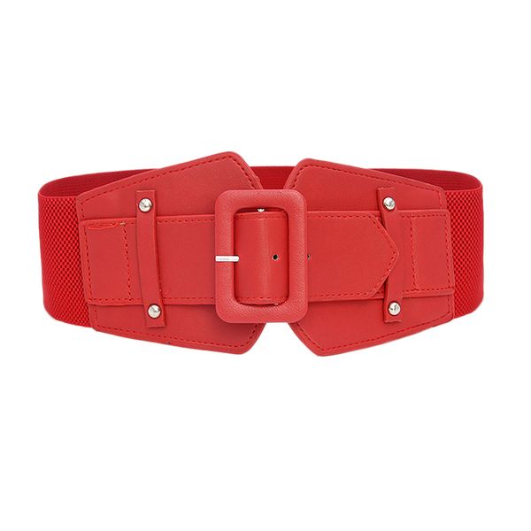 

мода упругих stretch широких талии личность пояс женщины waistband одежда пояс украшение аксессуары красного, Black;brown
