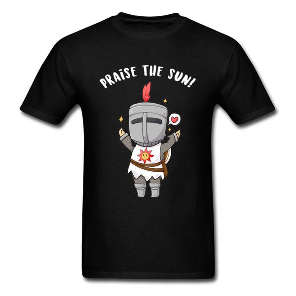

kawaii t shirt men praise the sun tshirt bloodborne t-shirt gamer dark souls streetwear cartoon funny summer tees oversized