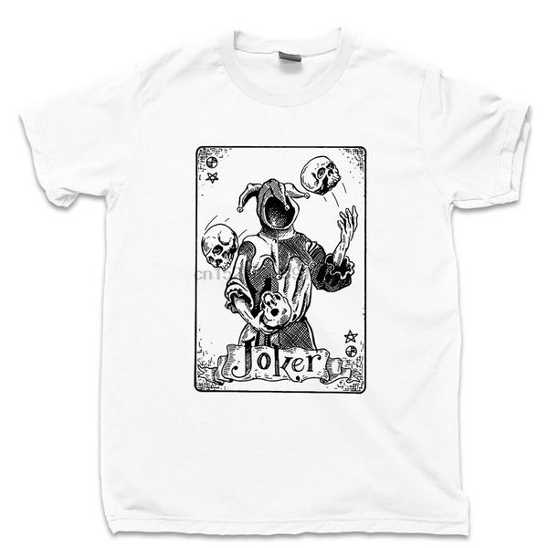 

joker t shirt swap playing card jester ace spade king queen hearts tattoo teefor men new short sleeve cotton casual men fas