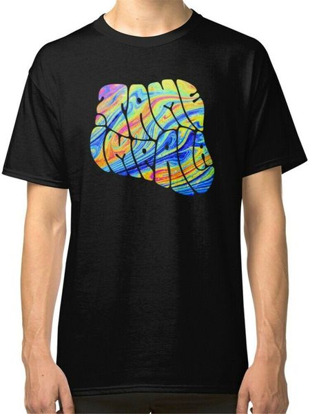 

tame impala аннотация мужские черная футболка полный фигурные tee shirt