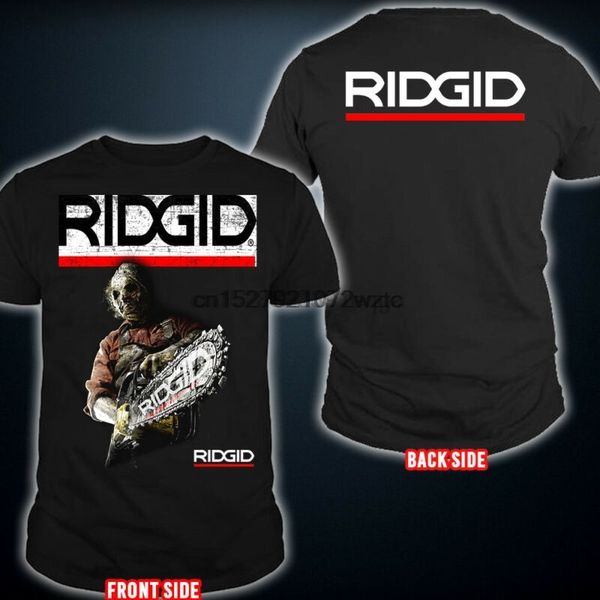 

ridgid tool chainsaw man shirt- size s to 2 side