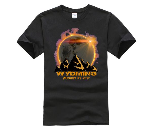

t-shirt for women wyoming solar eclipse tshirt men's cartoon fun t-shirt