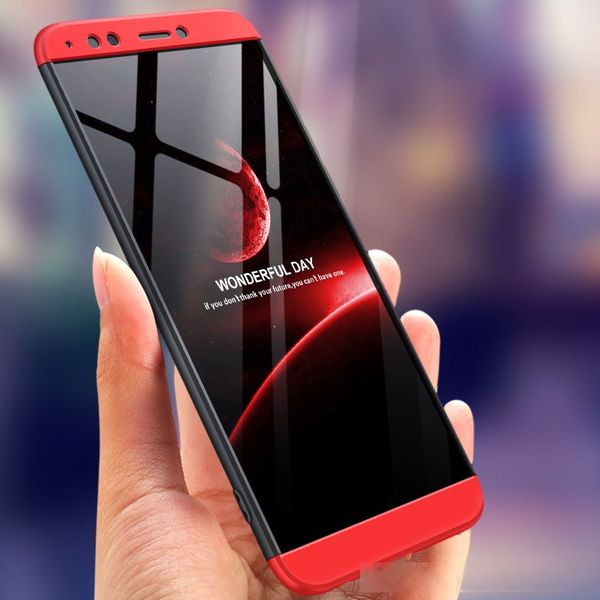 

3 in 1 gkk 360 degree full protection case cover for honor 7c shockproof tough case