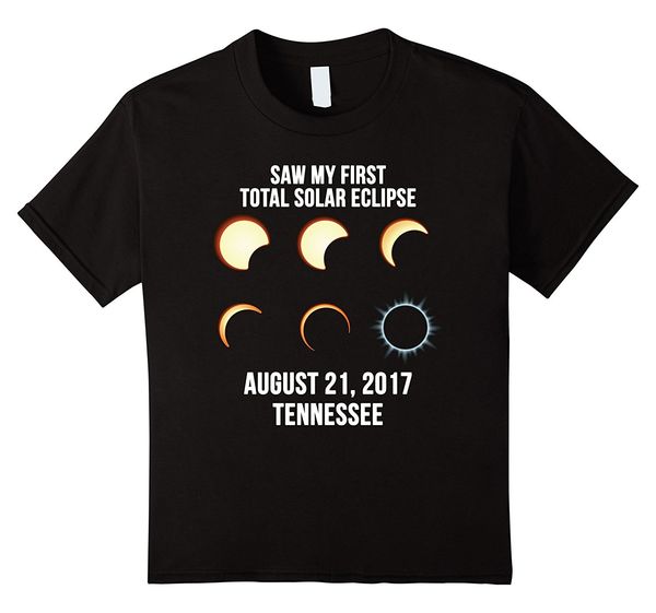 

2019 100% cotton tennessee total solar eclipse 2019 t-shirt event