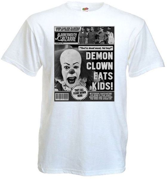 

it t-shirt white all sizes s...3xl 2020 brand t shirt homme tees shirts summer short sleeve novelty men lastest