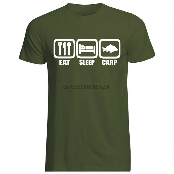 

eat sleep carp t-shirt (brand fishing boyfriend dad angling carping