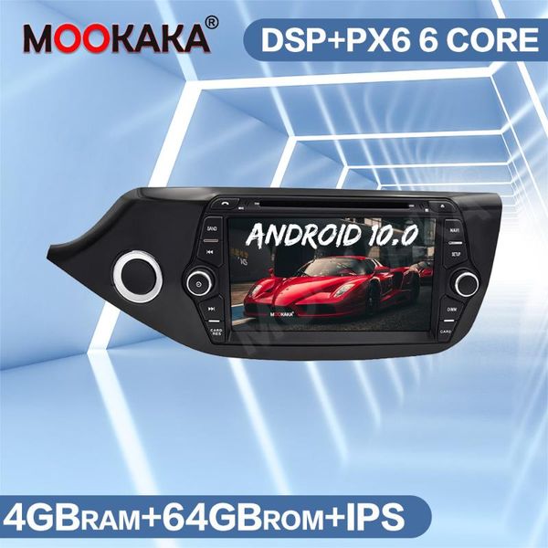 

car radio gps navigation radio tape recorder for kia ceed 2013-2020 android 10.0 multimedia player auto audio dsp px6 head unit car dvd