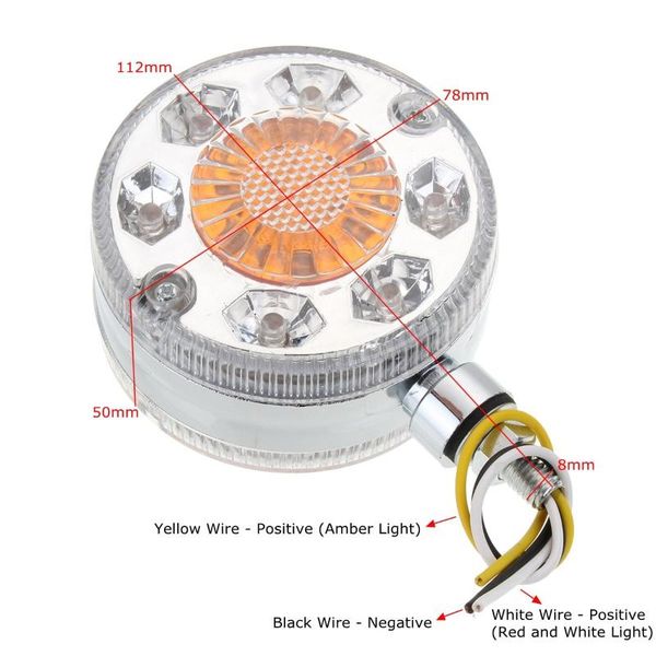 

2x 24v 24led red white amber side maker крыши свет для daf man для