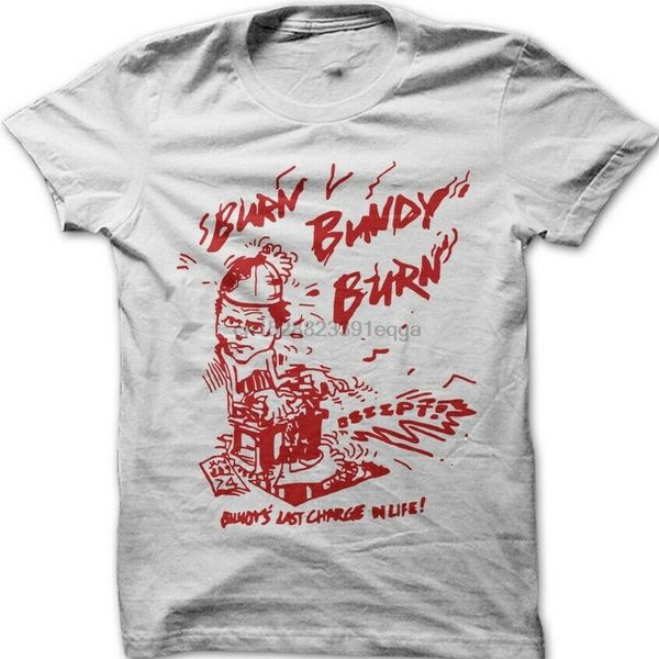 

запись банди запись netflix серийный убийца белый урожай печатных футболки 9091 хлопок футболку дышащий tops