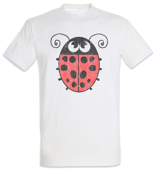 

божия коровка i t-shirt toon мультфильм drawing лук точечных точки для мужской женской мужской футболочки