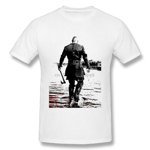 

casual man vikings t shirt quality cotton o neck design tees retro style t shirt