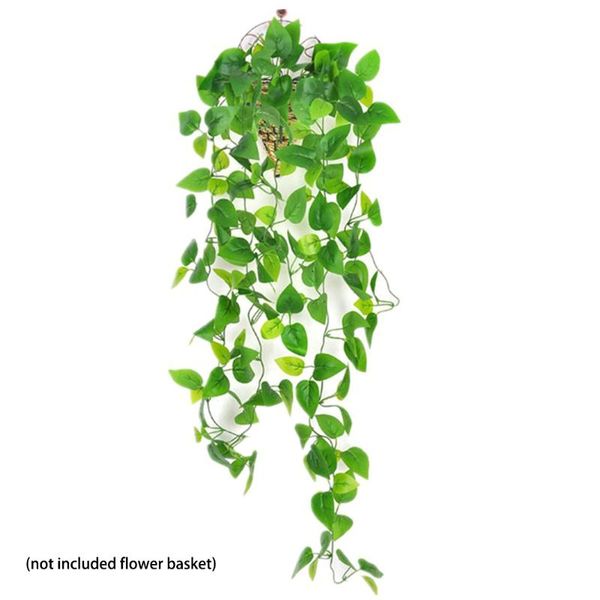 

garden artificial plant party outdoor scindapsus aureus home decoration balcony wedding wall hanging fake leaves garland bedroom
