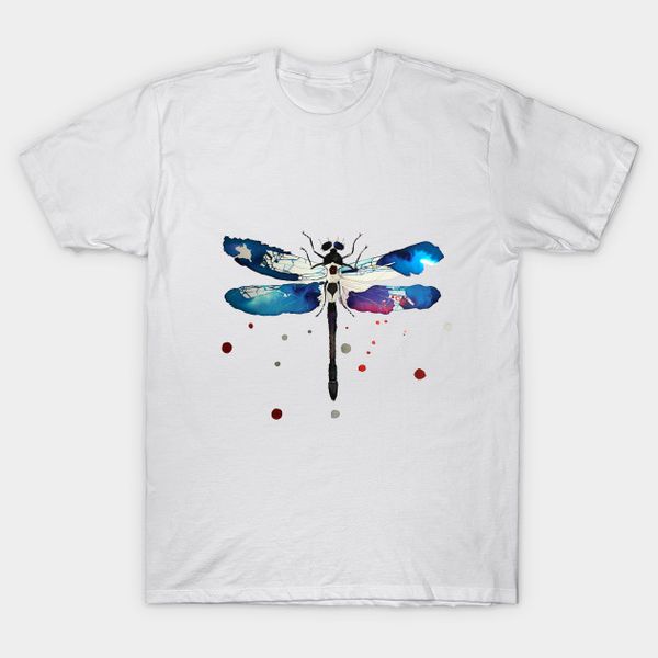 

мужчины футболку dragonfly по rociogomez tshirt женщины футболка мужчины хлопок тис harajuku