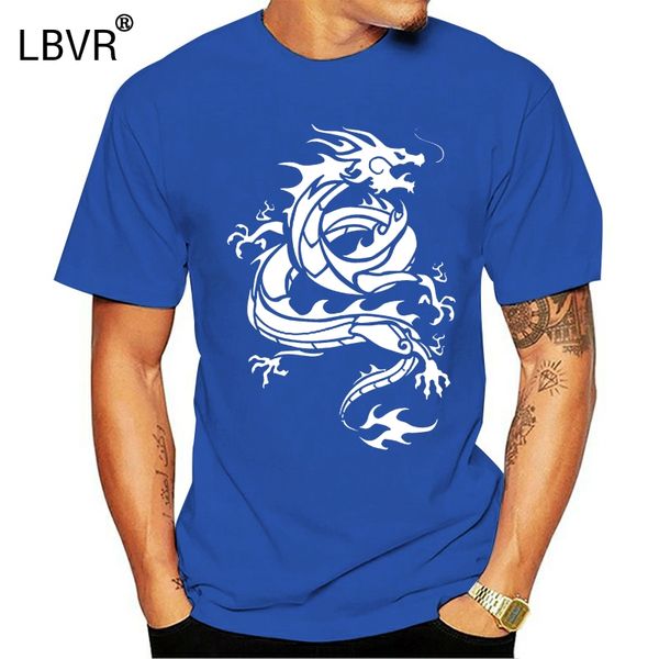 

племенной дракон азиатских женщин новизны футболка цифровая печатная tee shirt