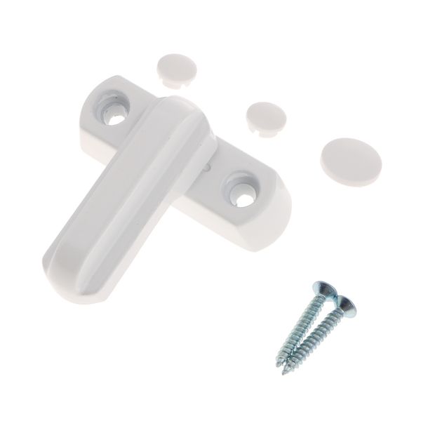 

plastic t-lock child safe security window door sash lock safety handle latch